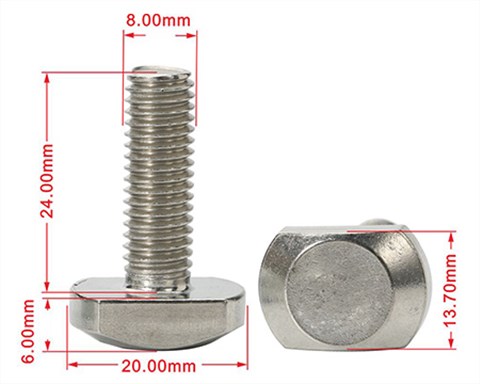 非标不锈钢螺丝t型螺丝定制