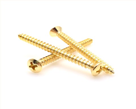 镀金半沉头十字槽自攻螺丝钉