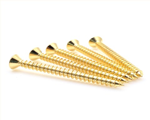 镀金半沉头十字槽自攻螺丝钉