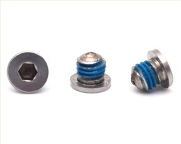 不锈钢平头内六角点胶机丝尖尾螺丝